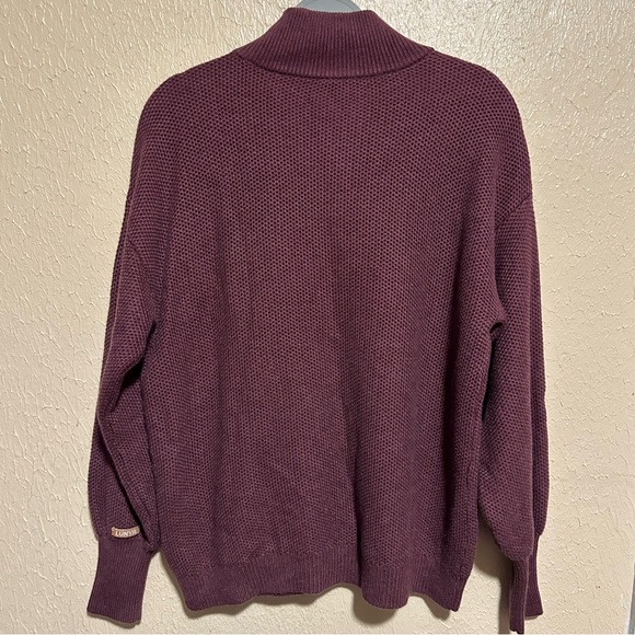 Lunya Pocket‎ Henley Sweater Cottonsilk Size 
XS/Small Cozy Loungewear Comfy - Picture 4 of 8
